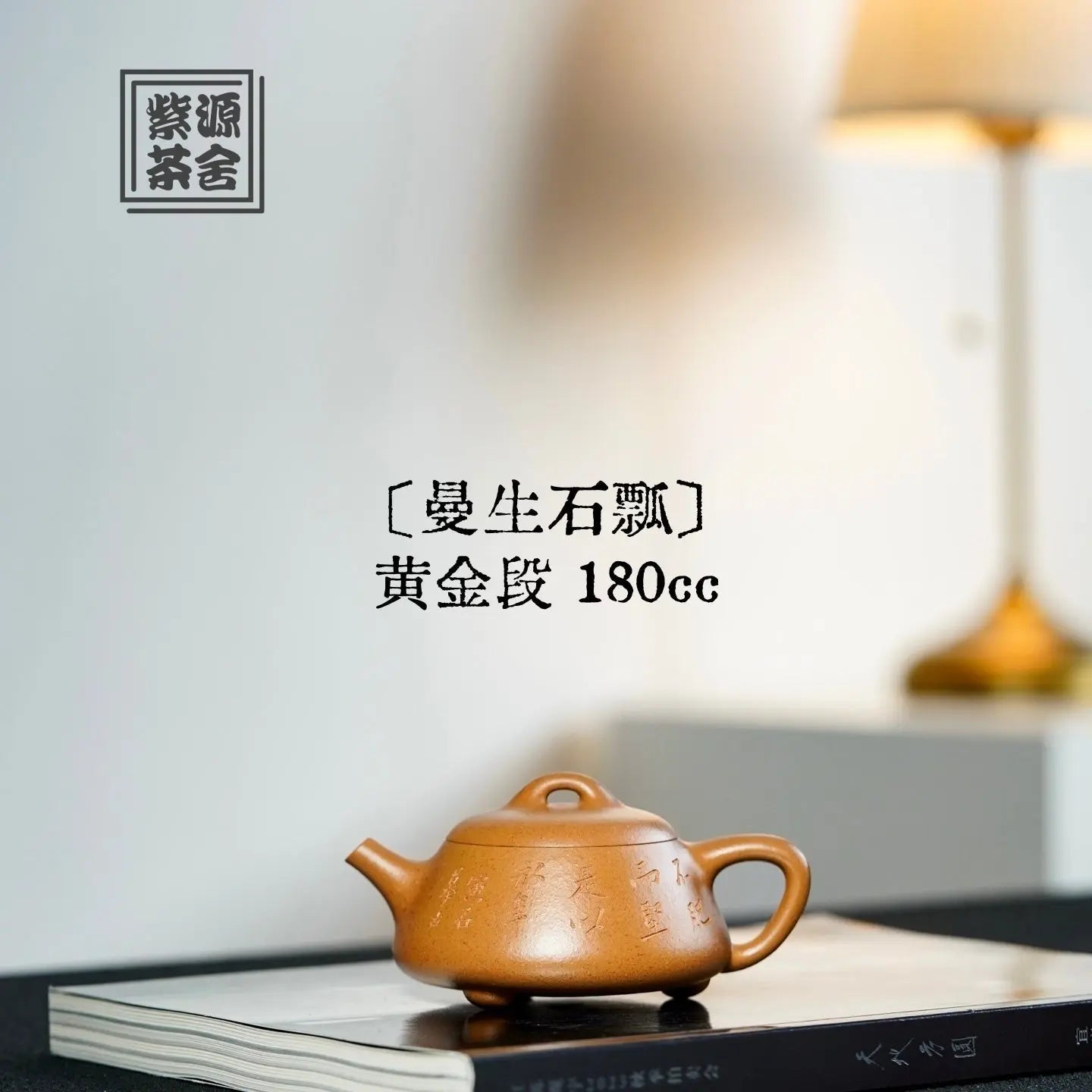 Man Sheng Shi Piao 180cc - Yixing Handmade Teapot 江苏宜兴