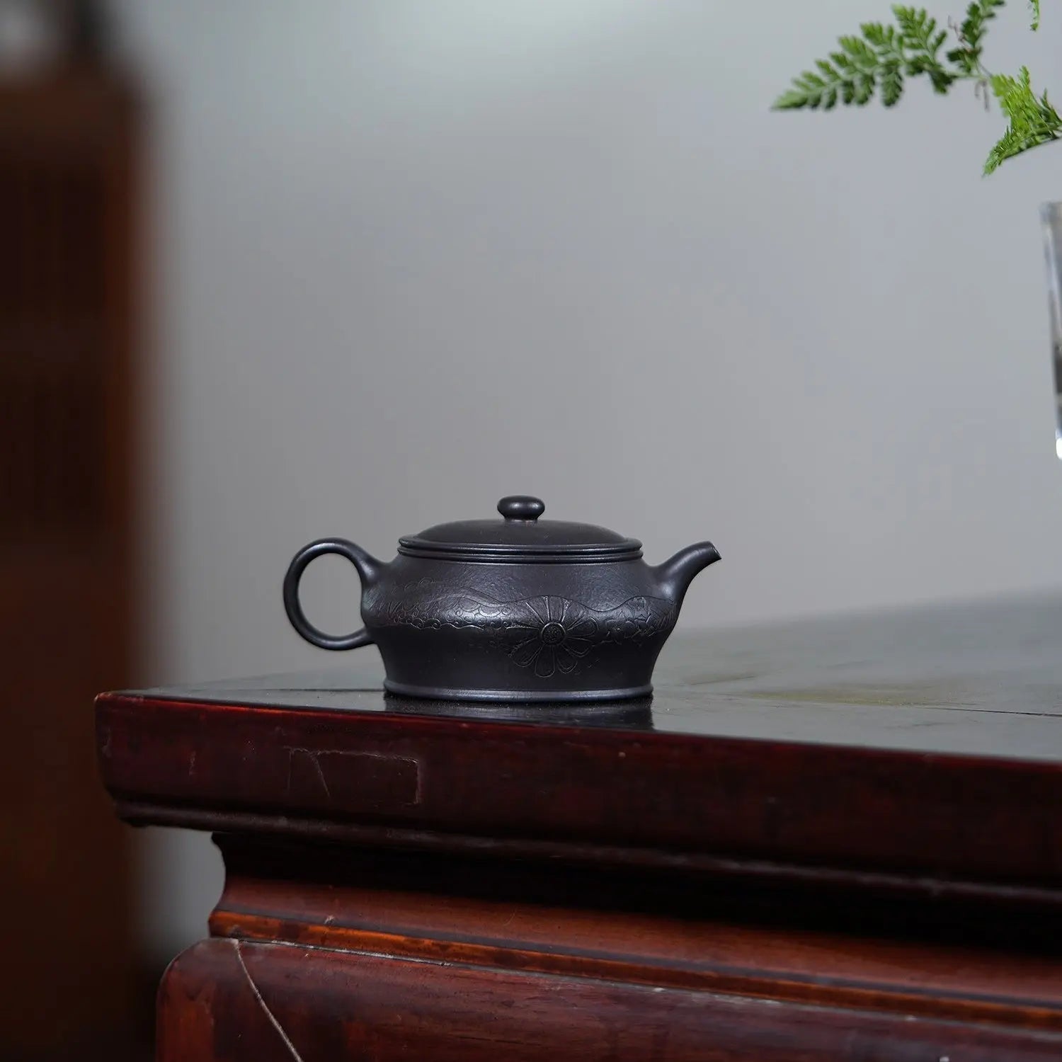 Man Shu 150cc - Yixing Handmade Teapot 江苏宜兴