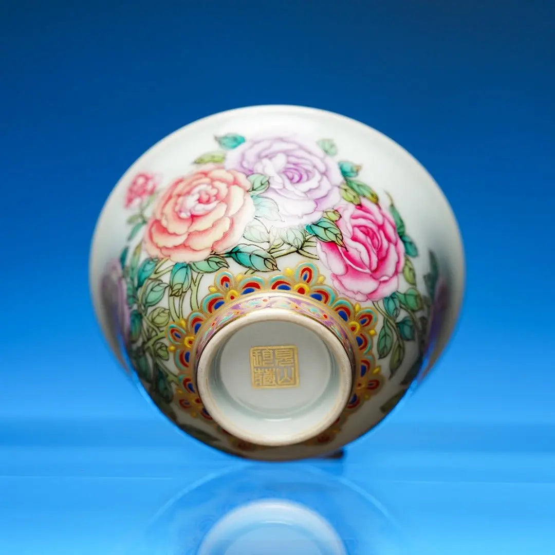 Mei Gui Hua 120cc - Jing De Zhen Porcelain Gaiwan zycschina