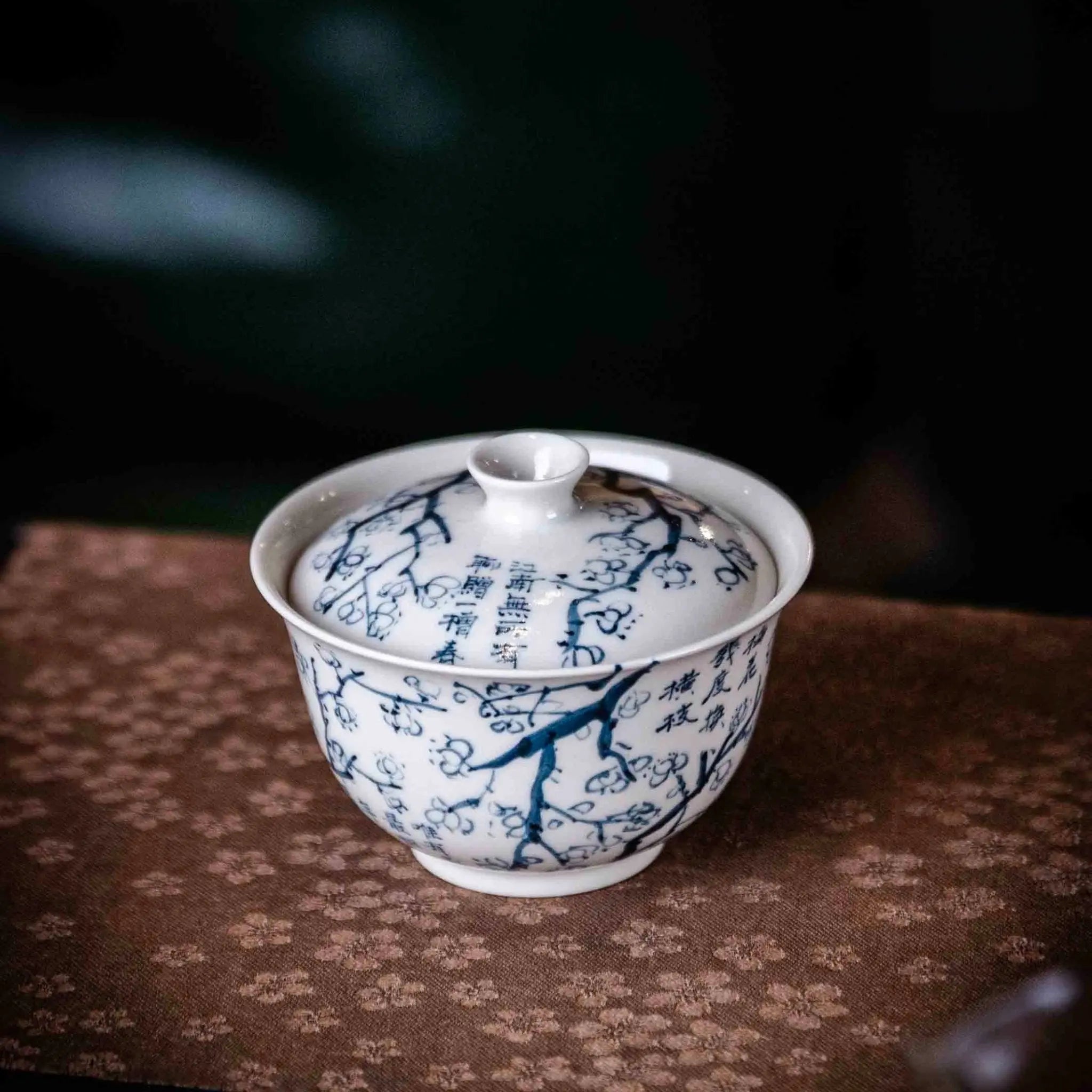 Mei Hua 100cc - Jing De Zhen Porcelain Gaiwan zycschina