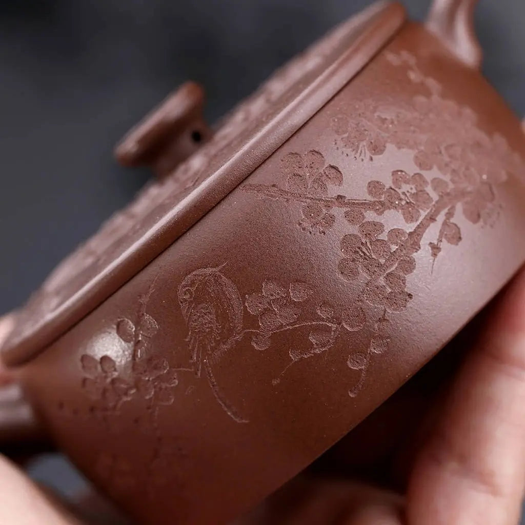 Mei Hua Han Wa 150cc - Yixing Handmade Teapot 江苏宜兴
