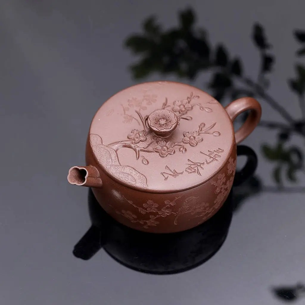 Mei Hua Han Wa 150cc - Yixing Handmade Teapot 江苏宜兴