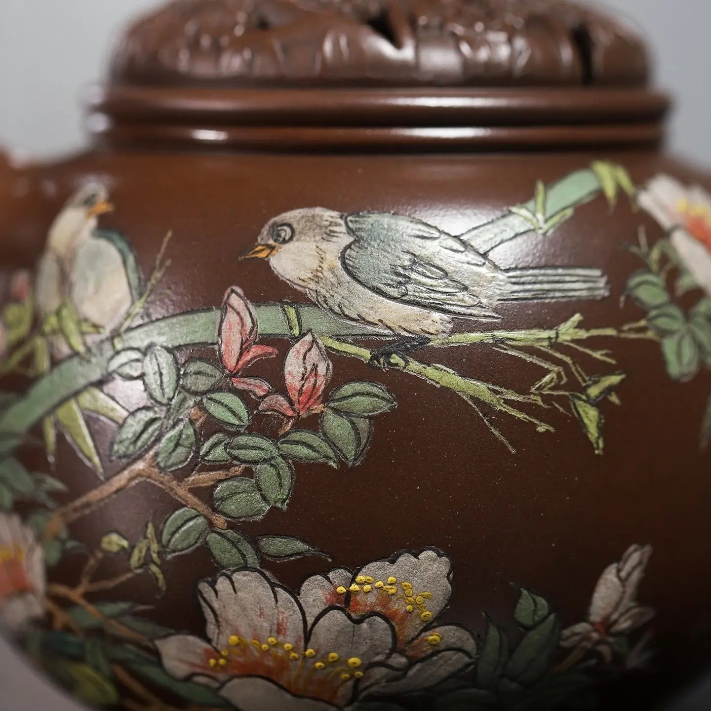 Mei Hua Pao Zun 250cc - Yixing Handmade Teapot 江苏宜兴