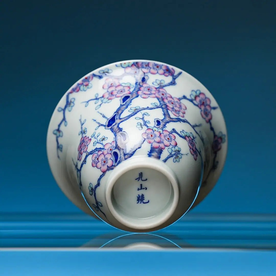 Mei Kai Wu Fu 145cc - Jing De Zhen Porcelain Gaiwan zycschina