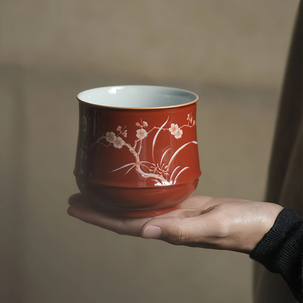 Mei Lan 130cc - Jingdezhen Porcelain Gaiwan 江苏宜兴