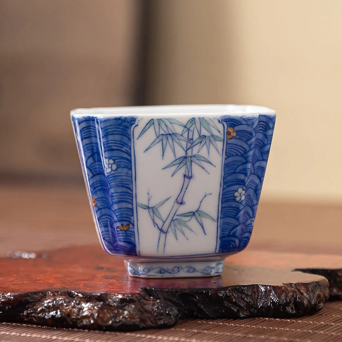 Mei Lan Zhu Ju 160cc - Jingdezhen Porcelain Gaiwan zycschina