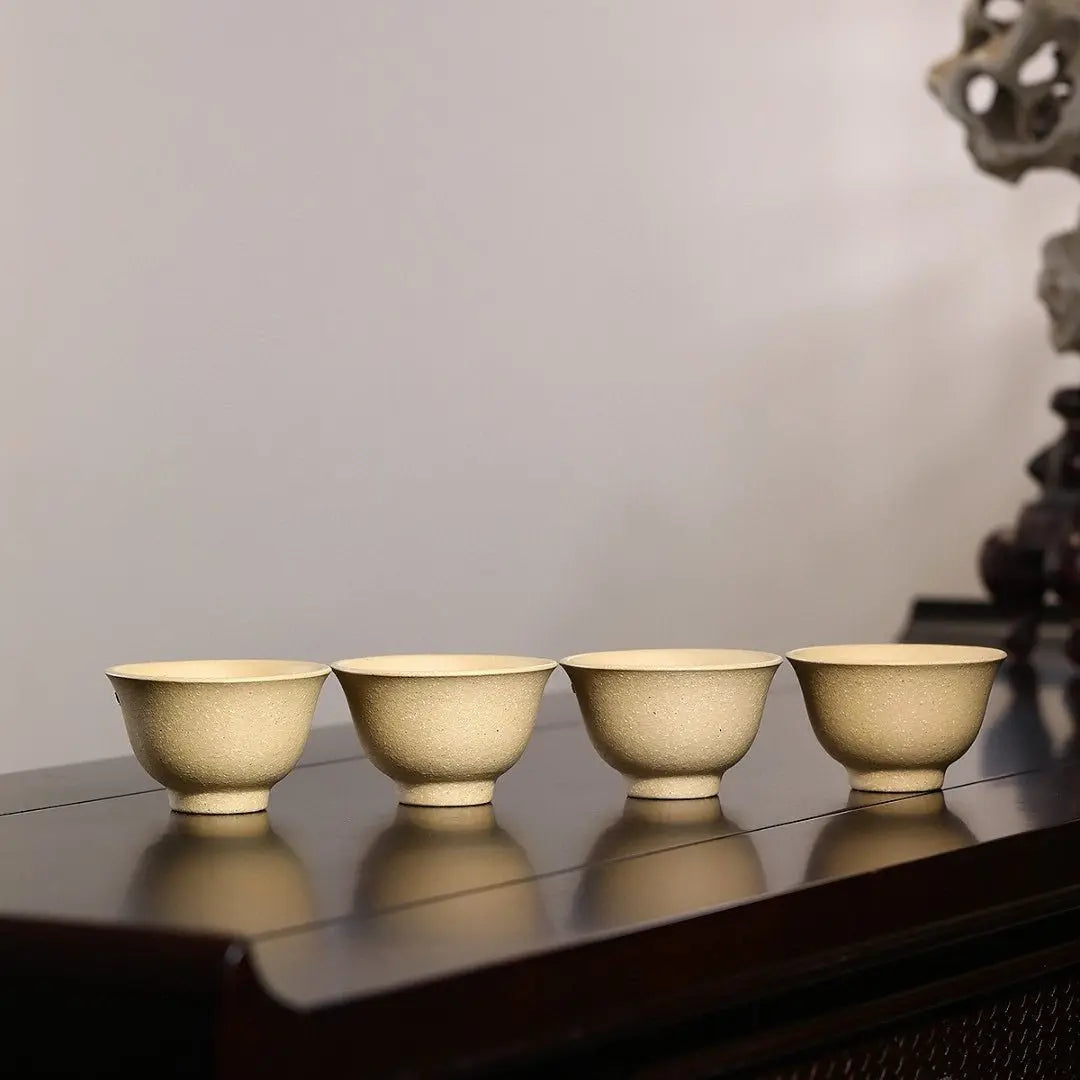Mei Lan Zhu Ju 60cc - Yixing Handmade Teacup 江苏宜兴