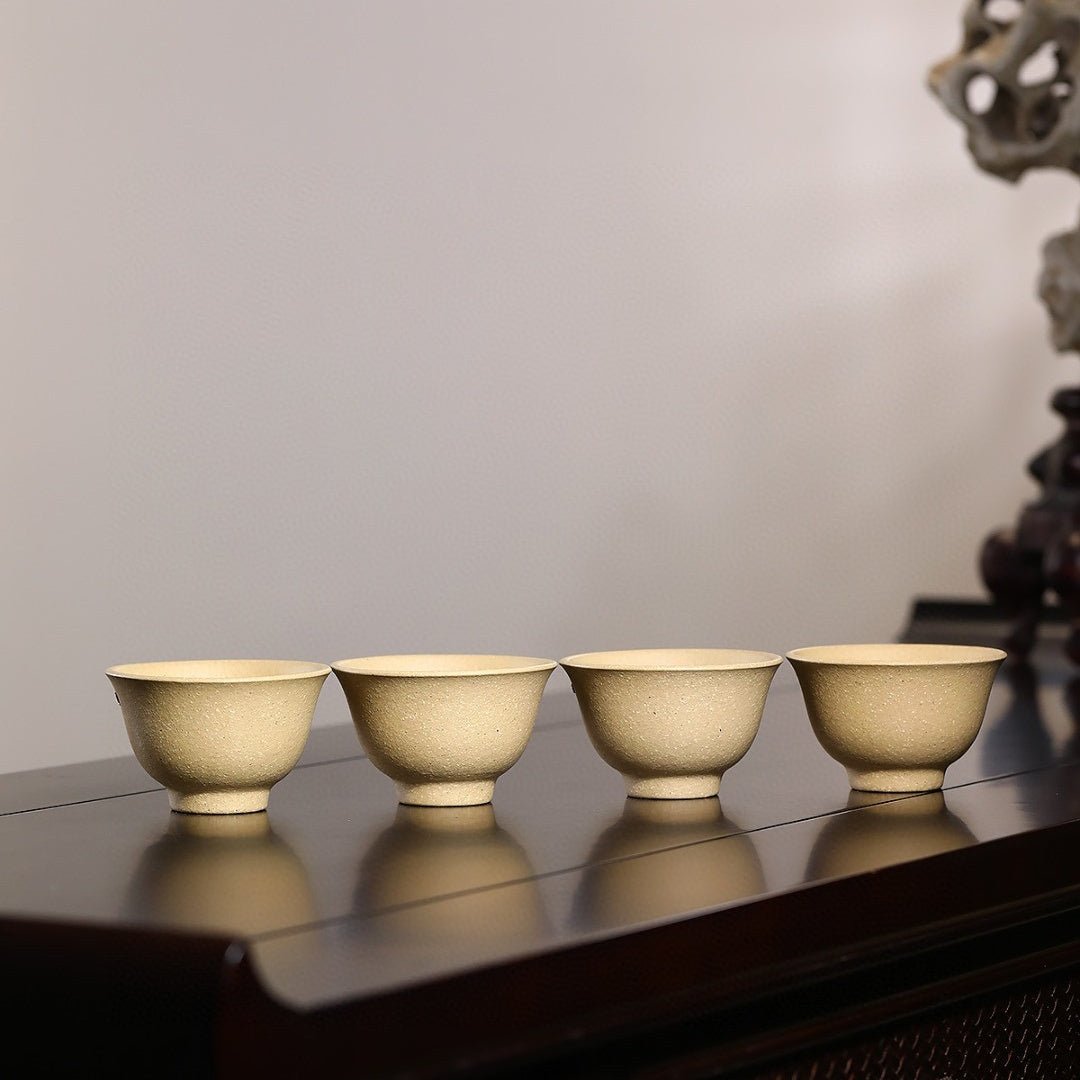 Mei Lan Zhu Ju 60cc - Yixing Handmade Teacup 江苏宜兴