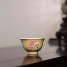 Mei Lan Zhu Ju 60cc - Yixing Handmade Teacup 江苏宜兴