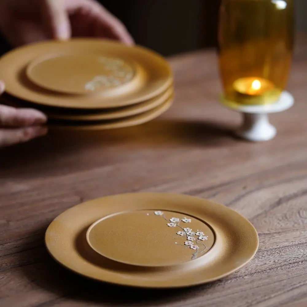 Mei Lan Zhu Ju - Dry Bubble Tray 江苏宜兴