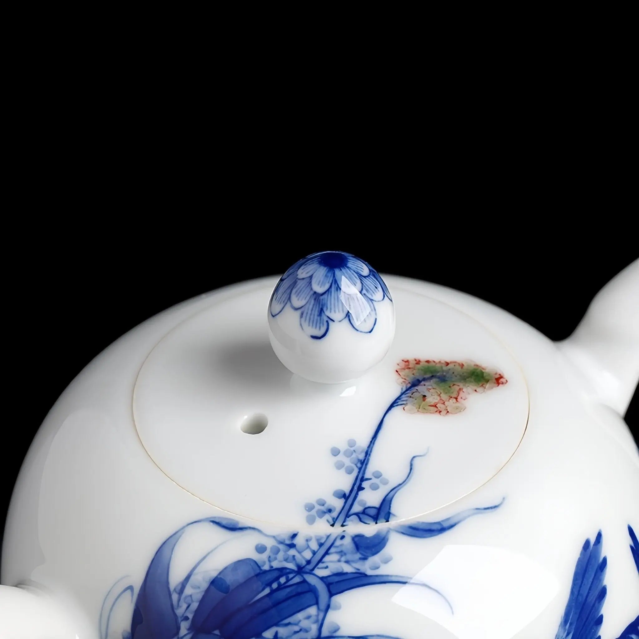 Mei Ren Jian 165cc - Jing De Zhen Porcelain Teapot zycschina