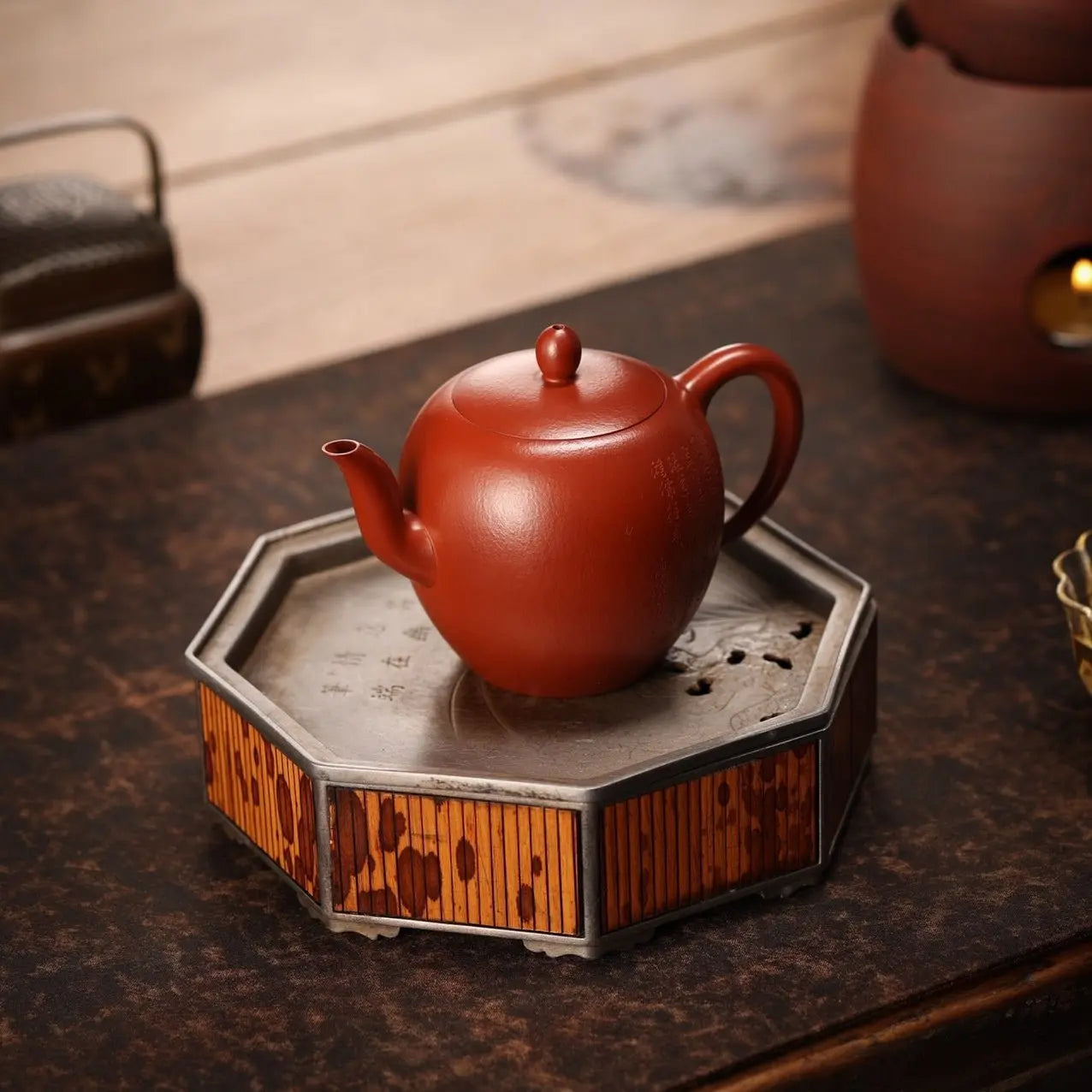 Mei Ren Jian 170cc - Yixing Handmade Teapot 江苏宜兴