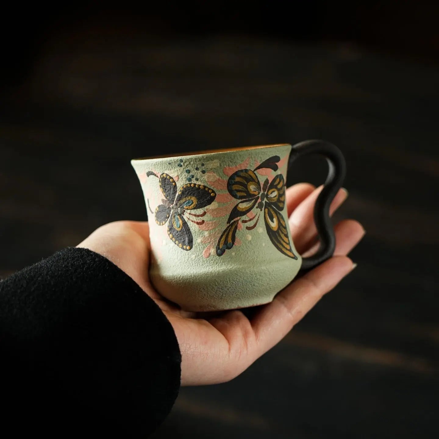 Mi Die Bei 130cc - Yixing Handmade Teacup 江苏宜兴