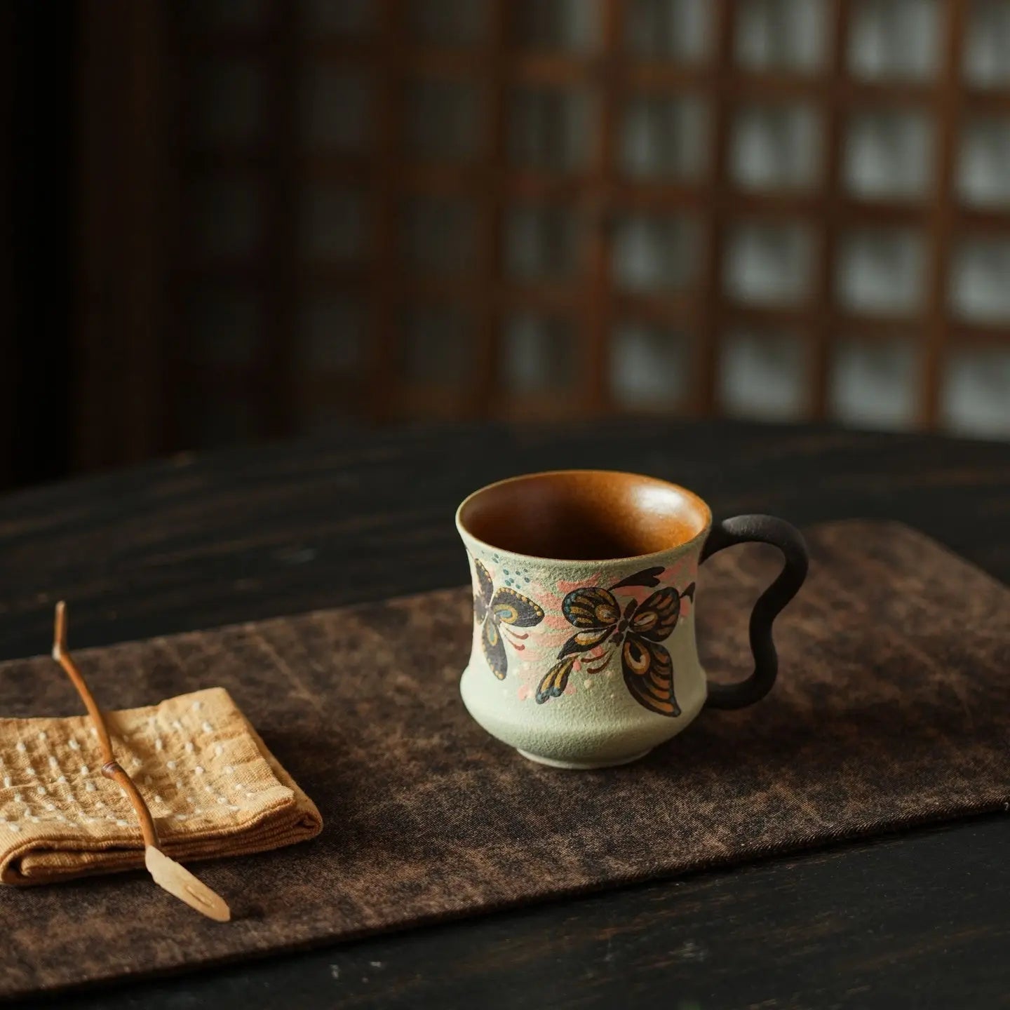Mi Die Bei 130cc - Yixing Handmade Teacup 江苏宜兴