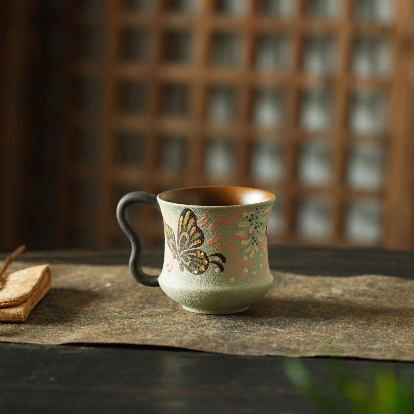 Mi Die Bei 130cc - Yixing Handmade Teacup 江苏宜兴