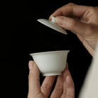 MiNi Shen Ping 50cc - Jing De Zhen Porcelain Gaiwan zycschina