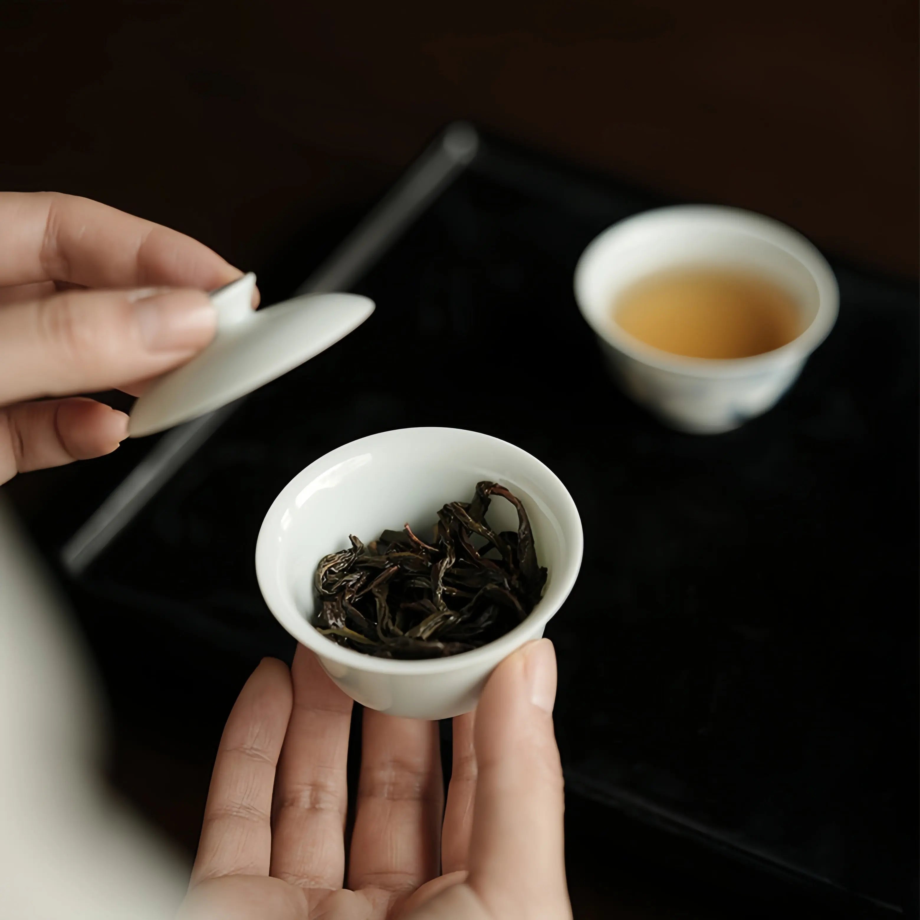 MiNi Shen Ping 50cc - Jing De Zhen Porcelain Gaiwan zycschina