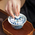 Miao Jin Kui Long Wen - Jing De Zhen Porcelain Gaiwan zycschina