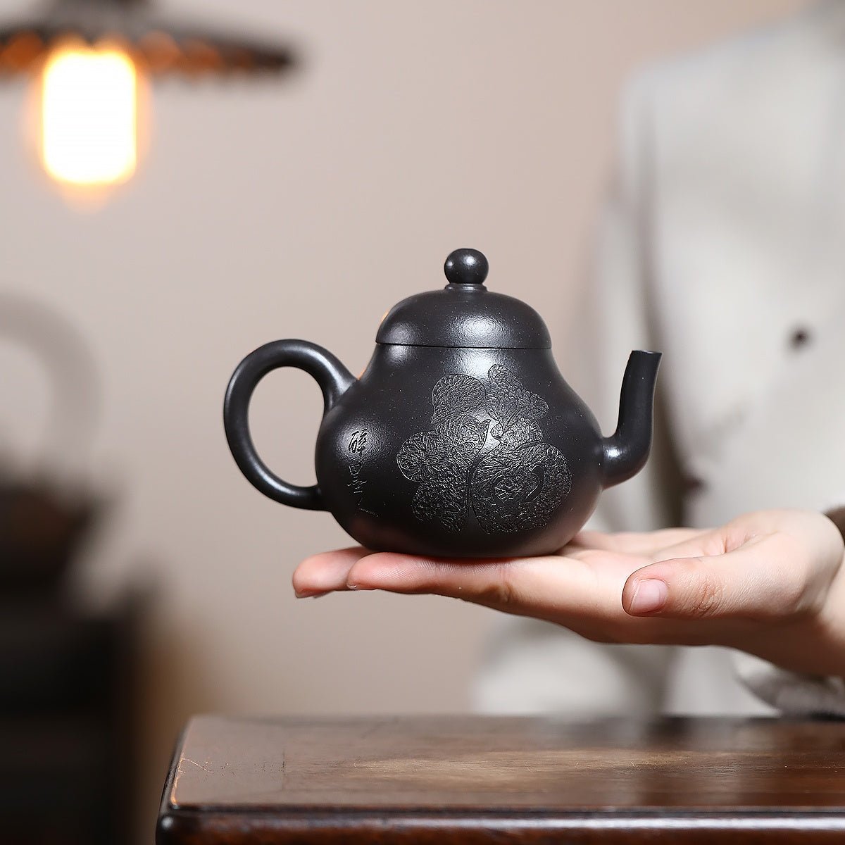 Ming Qing Han Gu 180cc - Yixing Handmade Teapot 江苏宜兴