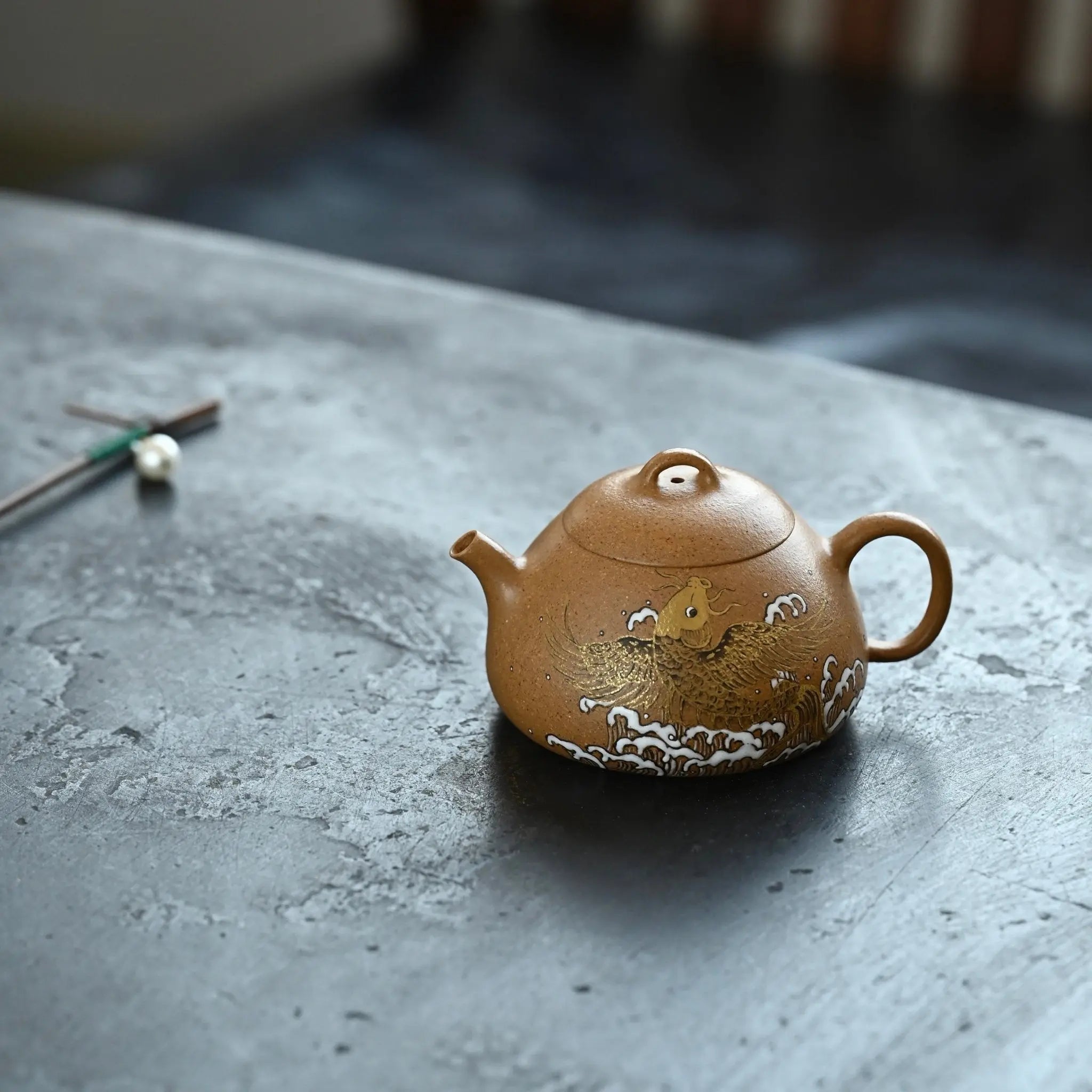Ming Shi Qin Quan 150cc - Yixing Handmade Teapot 江苏宜兴