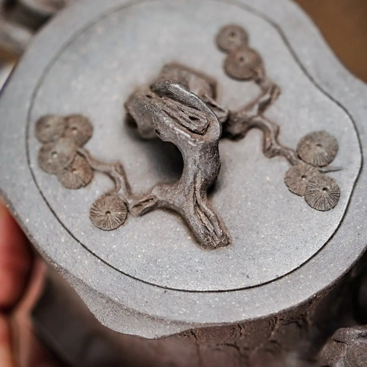 Ming Yuan Song Zhuang 280cc - Yixing Handmade Teapot 江苏宜兴