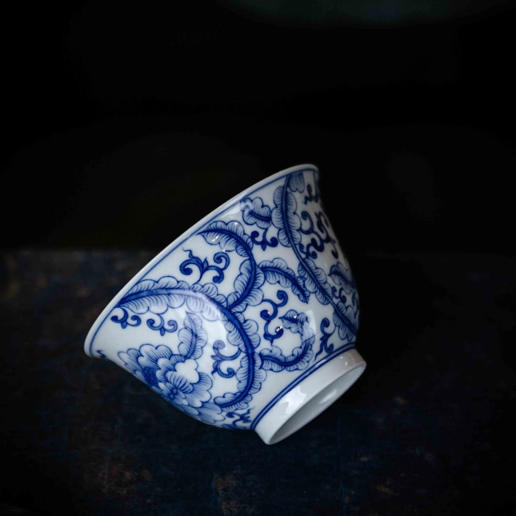 Mu Dan 120cc - Jing De Zhen Porcelain Gaiwan zycschina