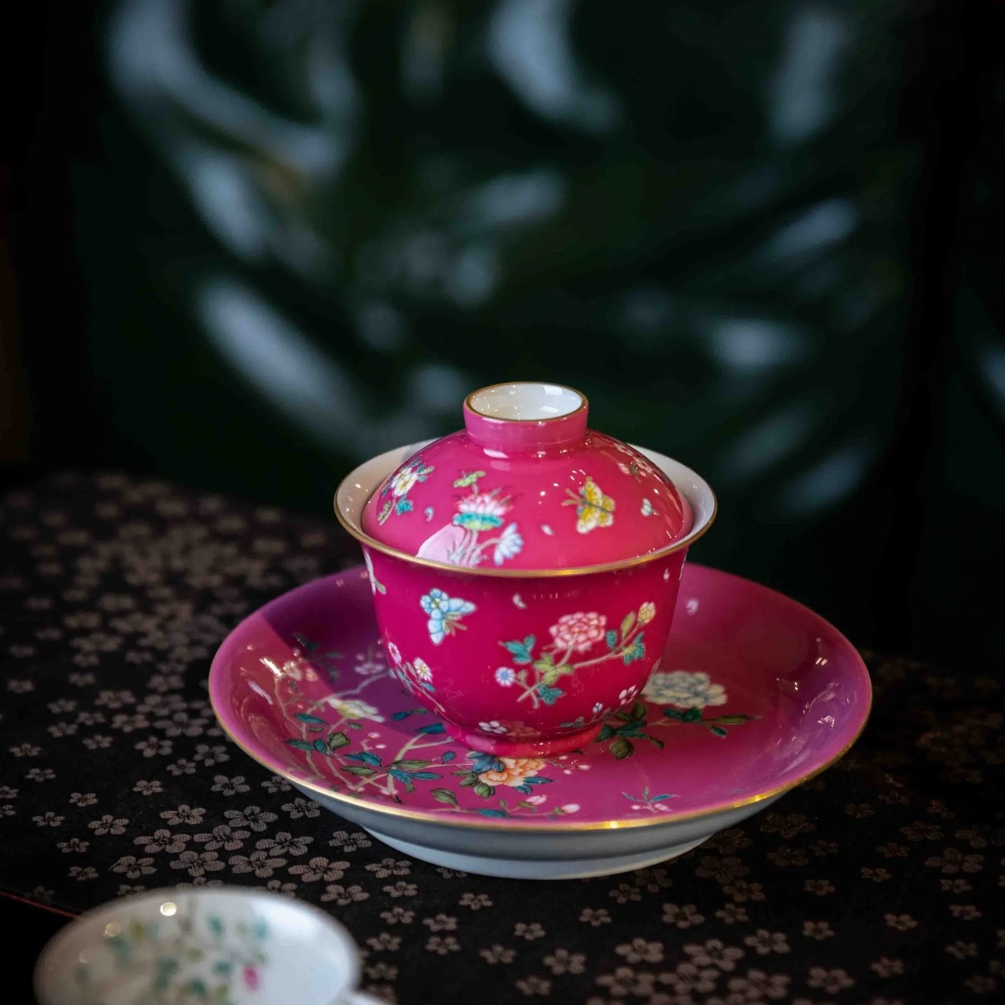 Mu Dan 170cc - Jing De Zhen Porcelain Gaiwan zycschina