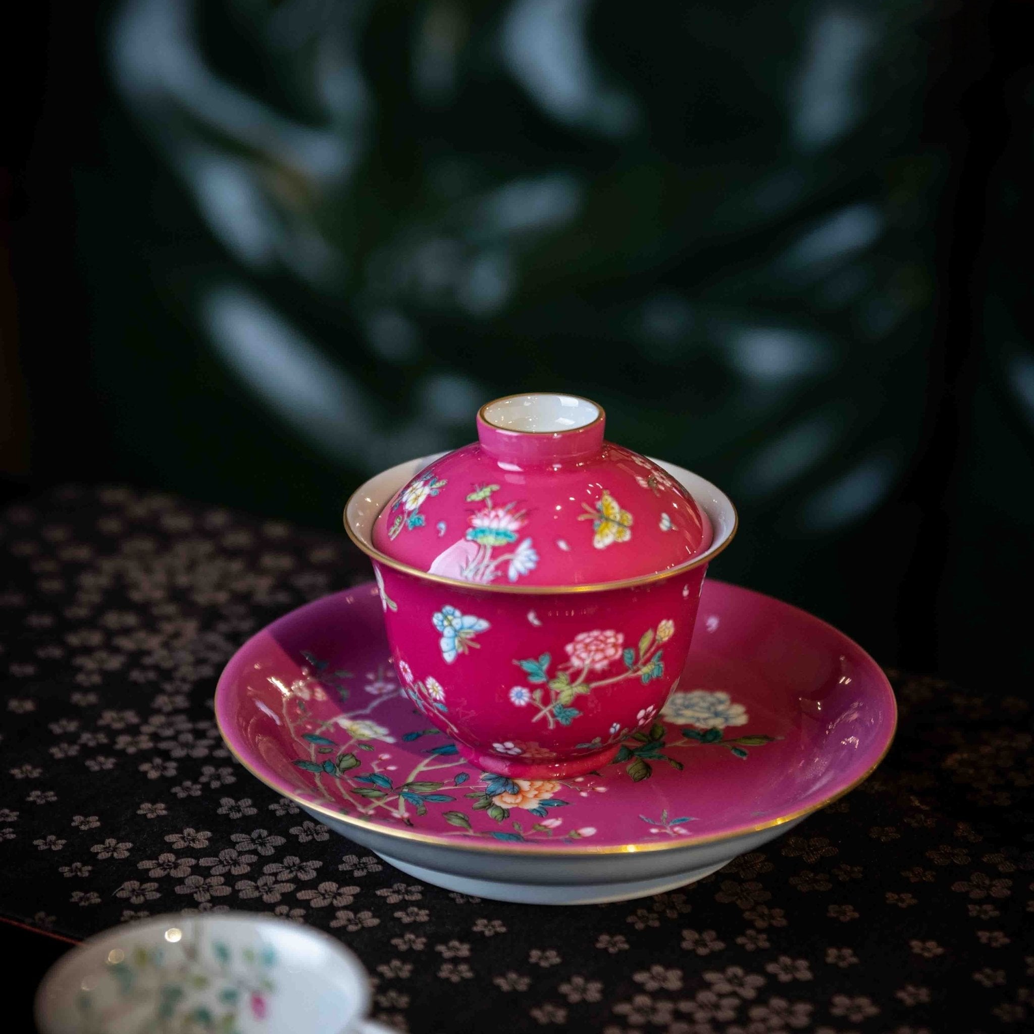 Mu Dan 170cc - Jing De Zhen Porcelain Gaiwan zycschina