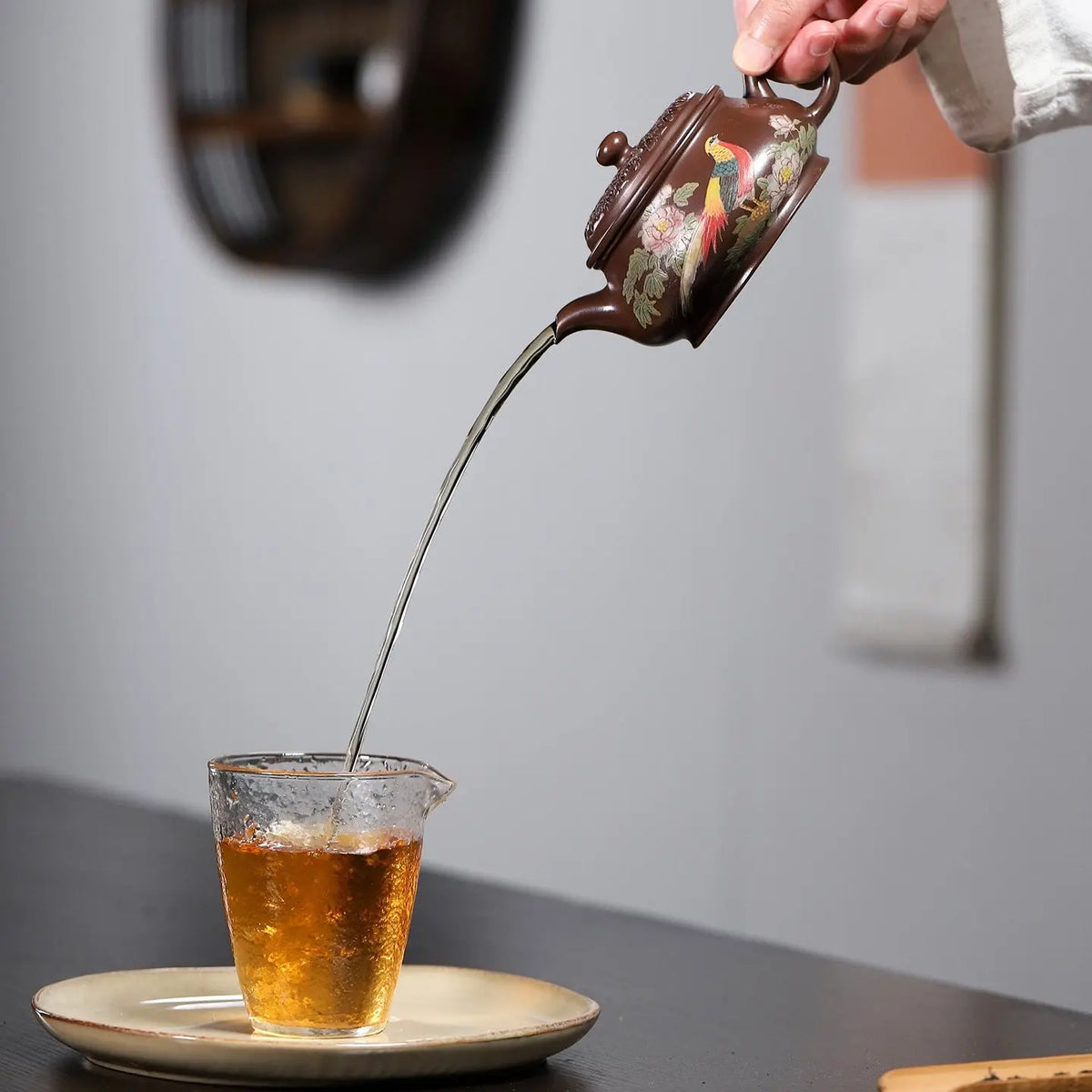 Mu Dan Ming Lu 210cc - Yixing Handmade Teapot 江苏宜兴