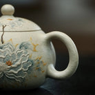 Mu Dan Xi Shi 120cc - Yixing Handmade Teapot 江苏宜兴
