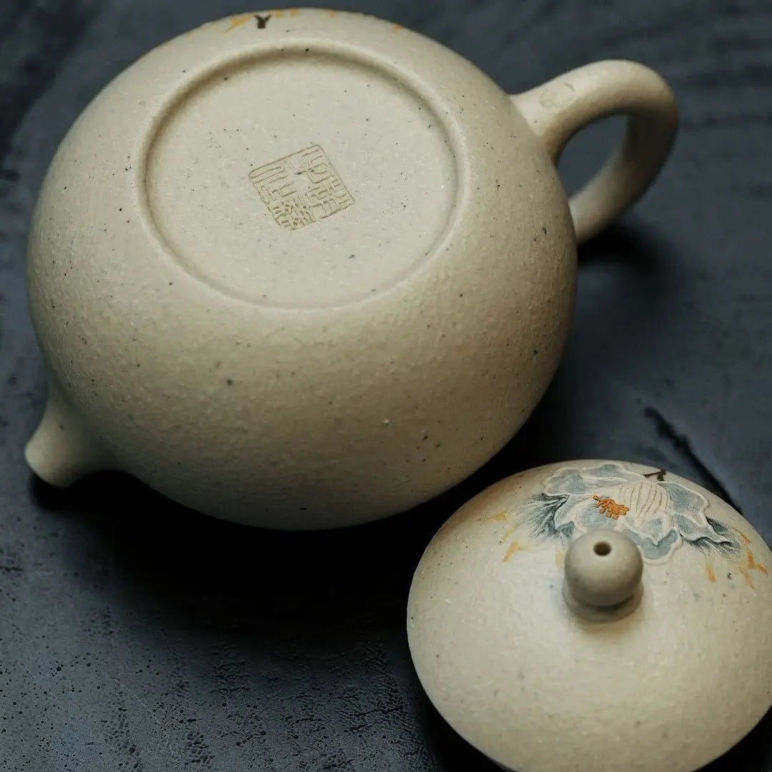 Mu Dan Xi Shi 120cc - Yixing Handmade Teapot 江苏宜兴