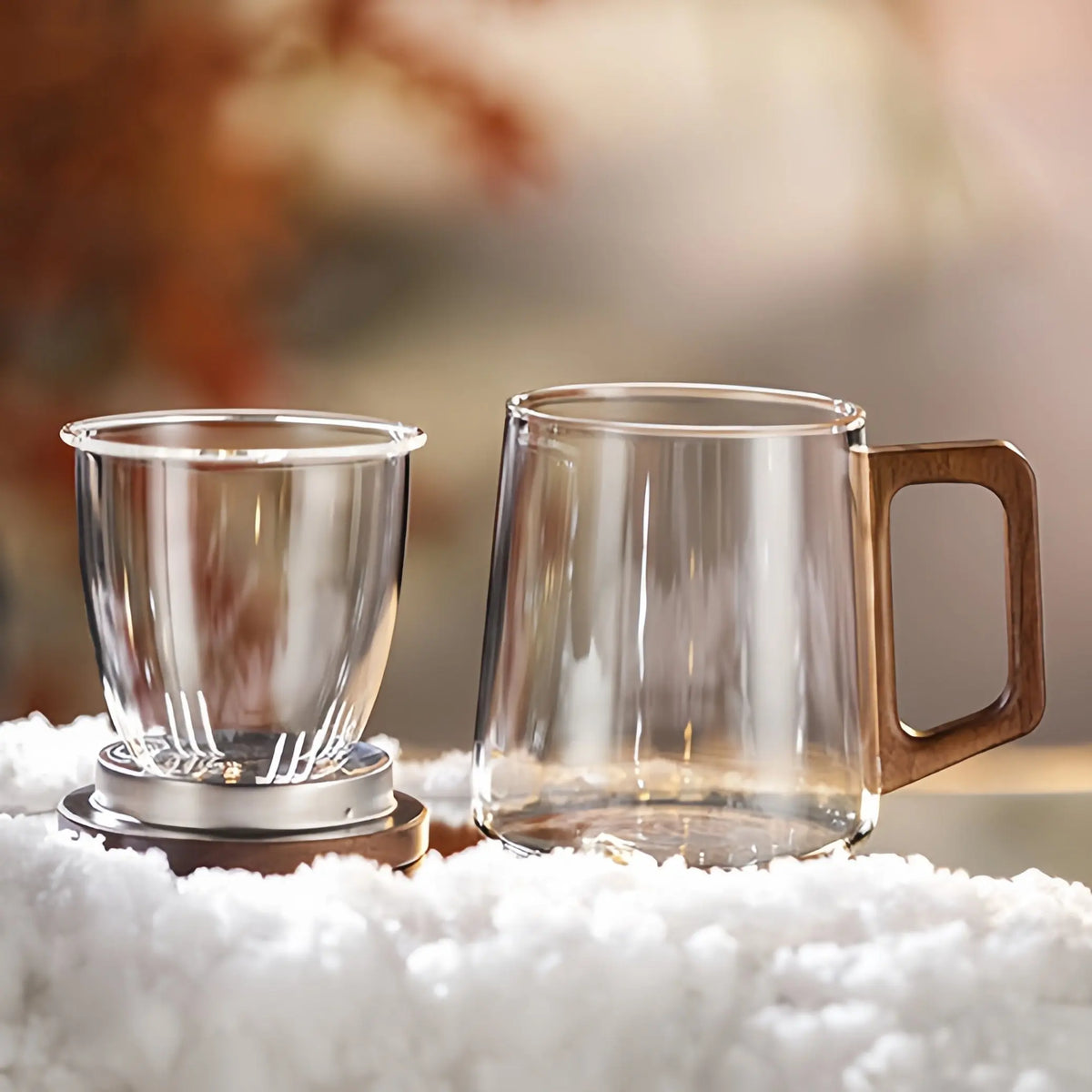 Mu Yue 490cc - Glass Tea Mug zycschina