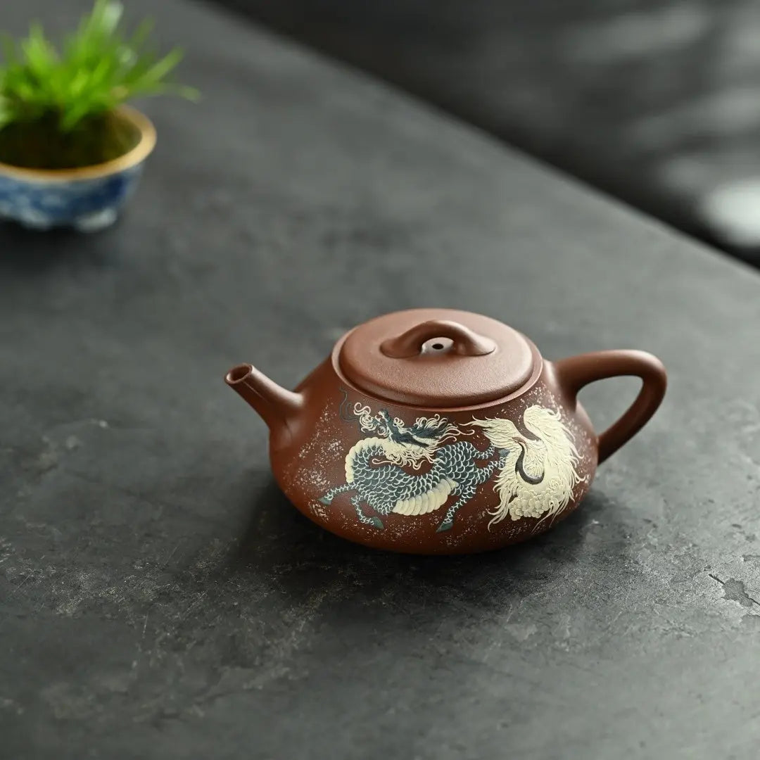 Na Piao 180cc - Yixing Handmade Teapot 江苏宜兴