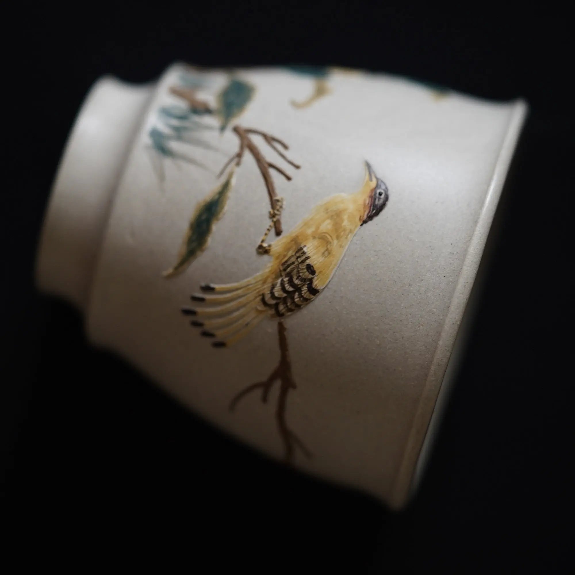 Niao Yu Hua Xiang 120cc - Yixing Handmade Teacup 江苏宜兴