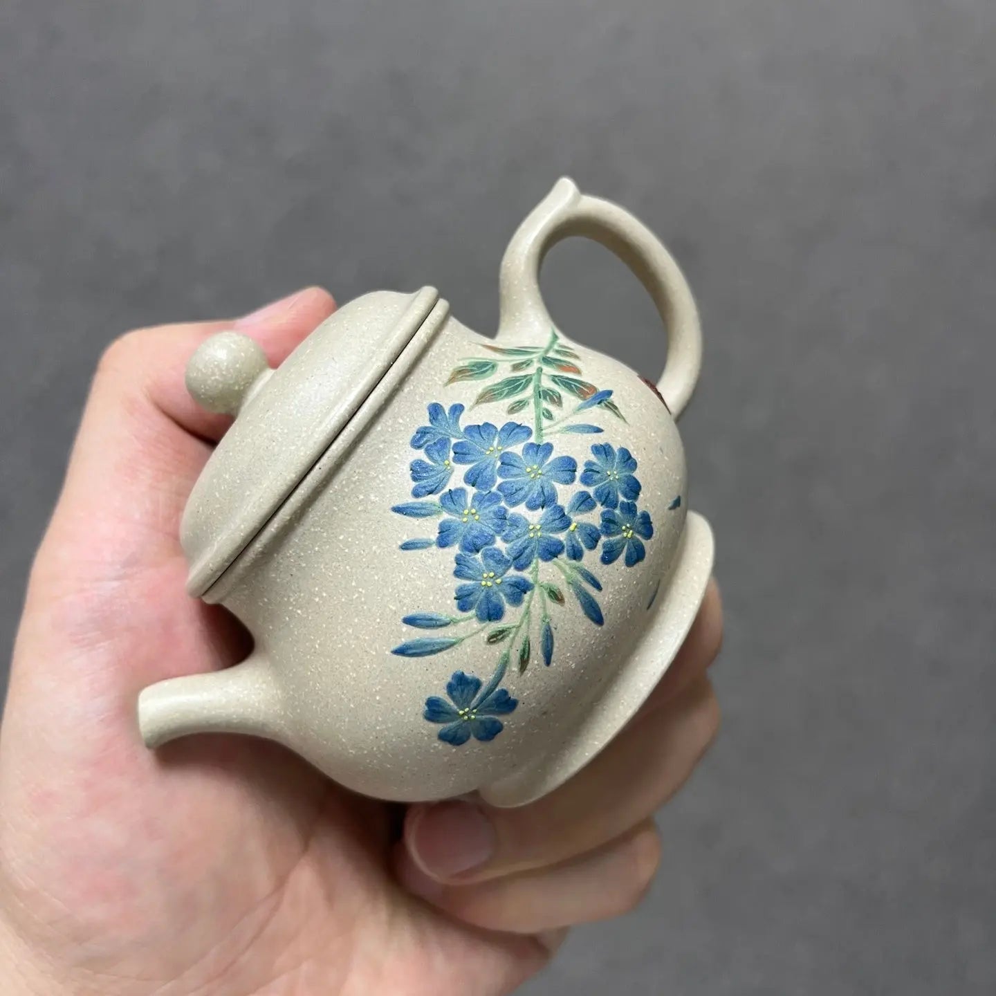 Pan Hu 120cc - Yixing Handmade Teapot 江苏宜兴