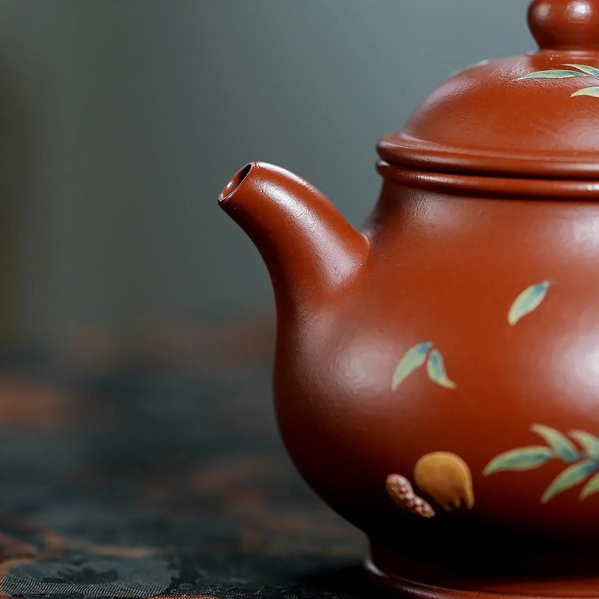 Pan Hu 125cc - Yixing Handmade Teapot 江苏宜兴
