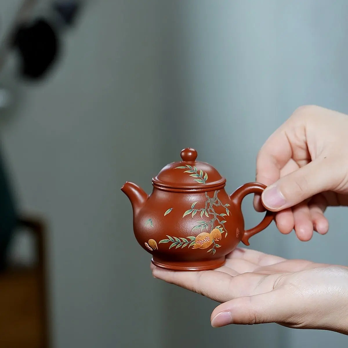 Pan Hu 125cc - Yixing Handmade Teapot 江苏宜兴