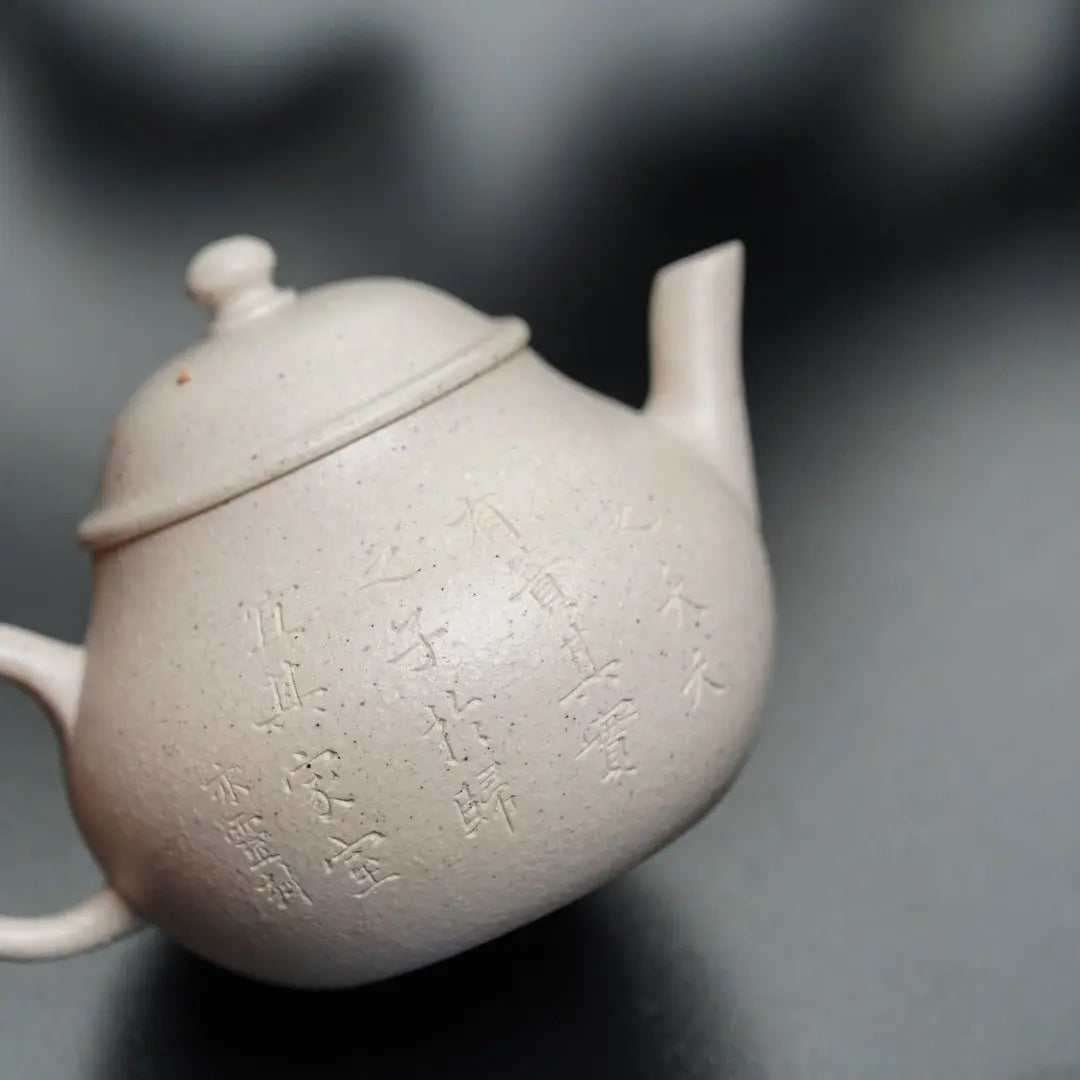 Pan Hu 130cc - Yixing Handmade Teapot 江苏宜兴