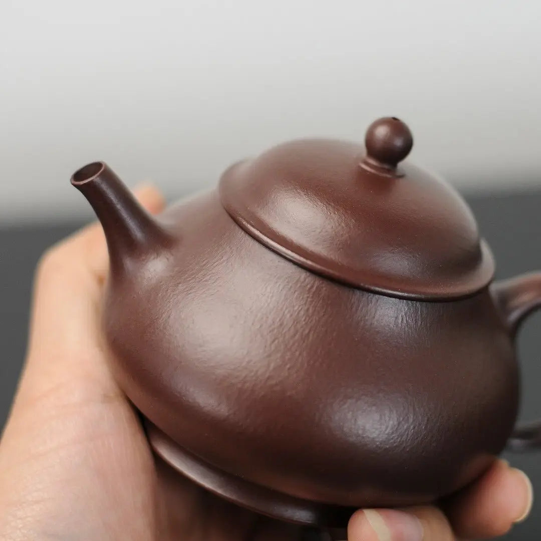 Pan Hu 160cc - Yixing Handmade Teapot 江苏宜兴