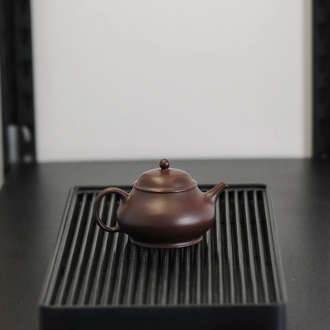 Pan Hu 160cc - Yixing Handmade Teapot 江苏宜兴