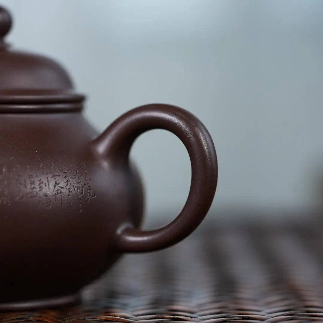 Pan Hu 160cc - Yixing Handmade Teapot 江苏宜兴