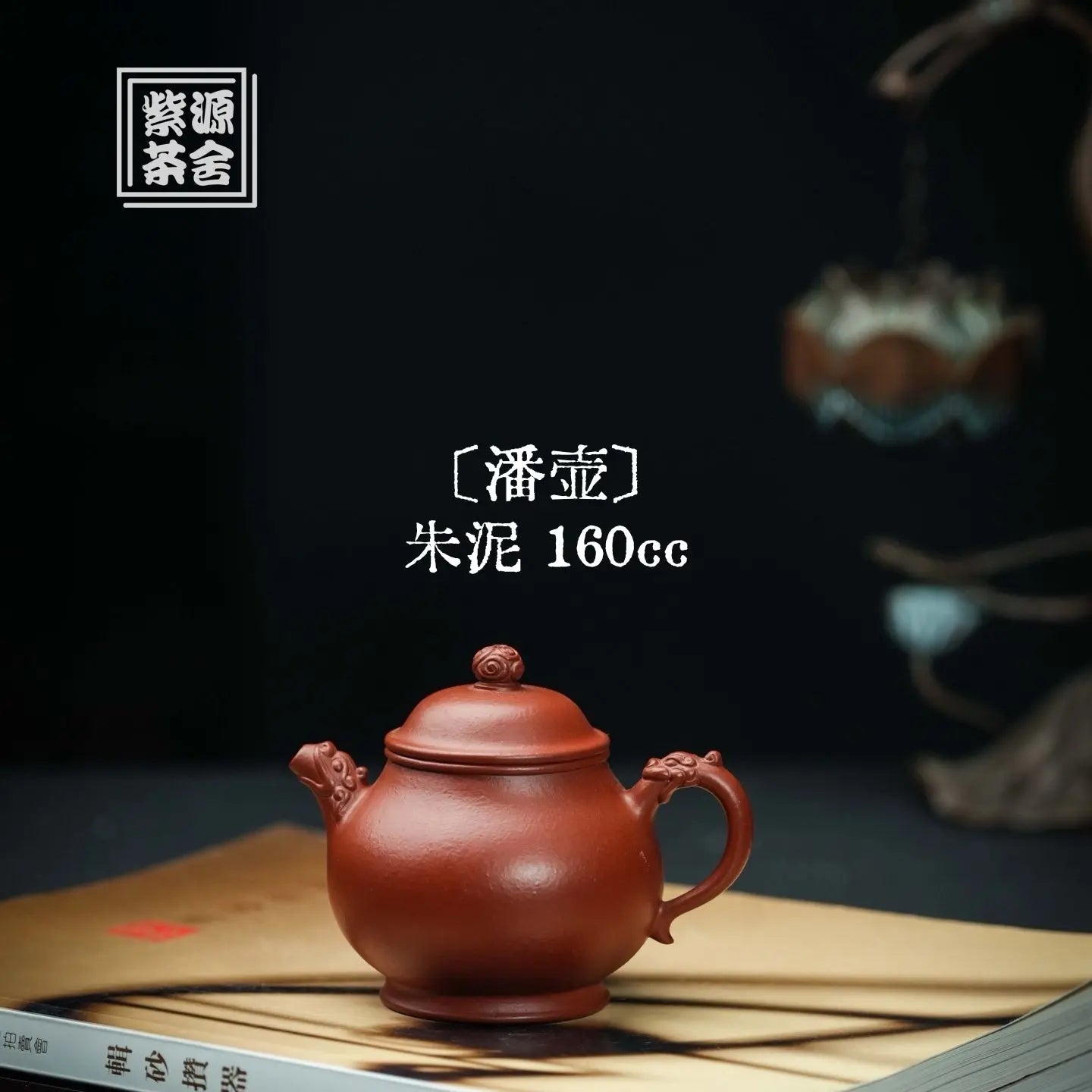 Pan Hu 160cc - Yixing Handmade Teapot 江苏宜兴
