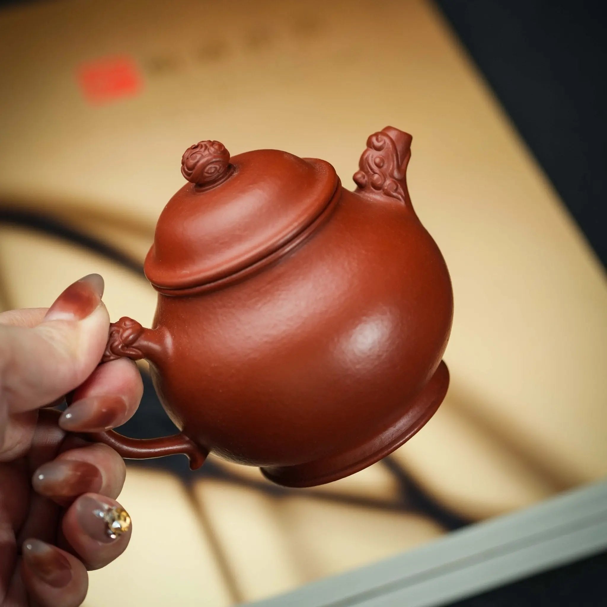Pan Hu 160cc - Yixing Handmade Teapot 江苏宜兴