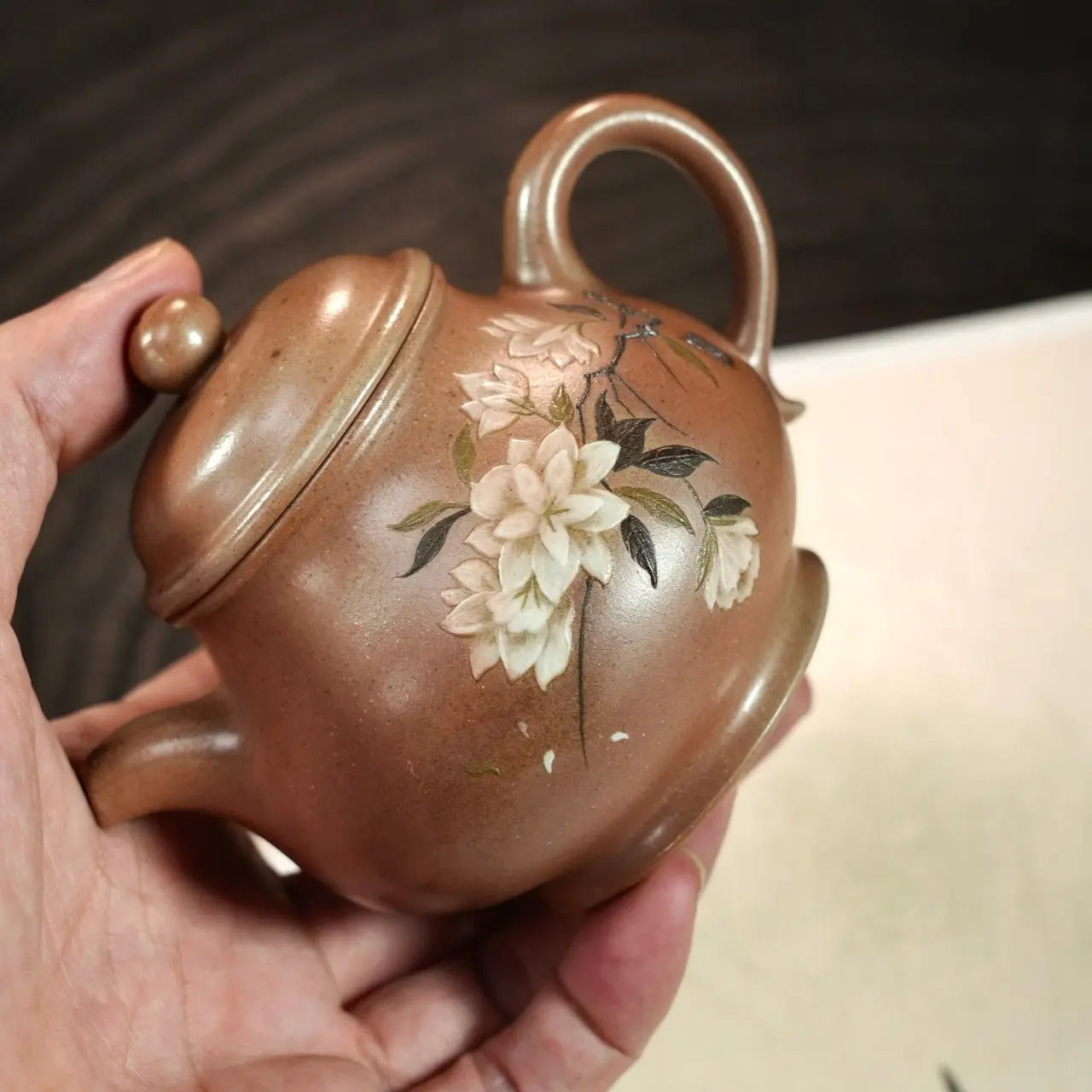 Pan Hu 180cc - Yixing Handmade Teapot 江苏宜兴