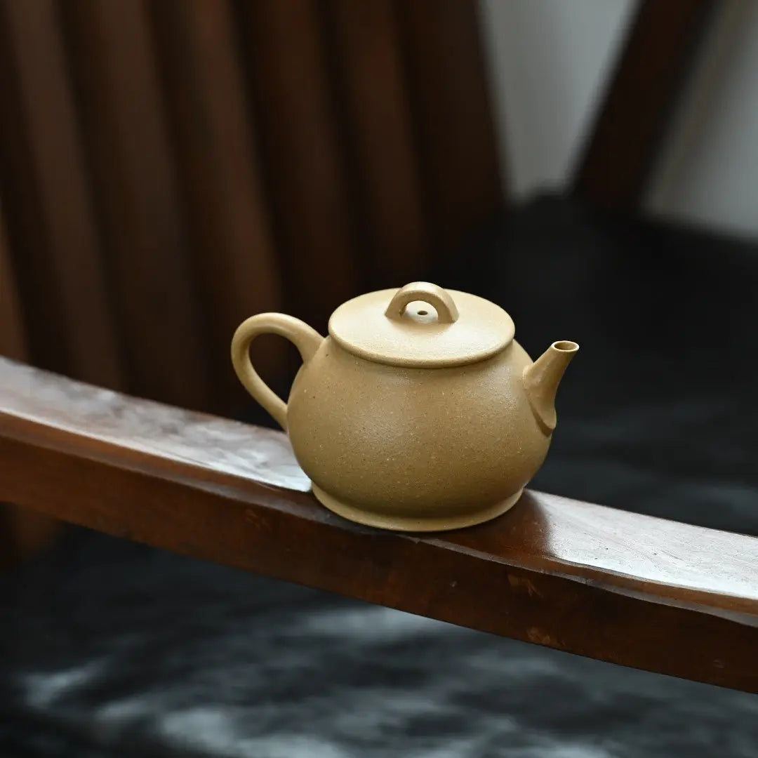 Pan Hu 180cc - Yixing Handmade Teapot 江苏宜兴