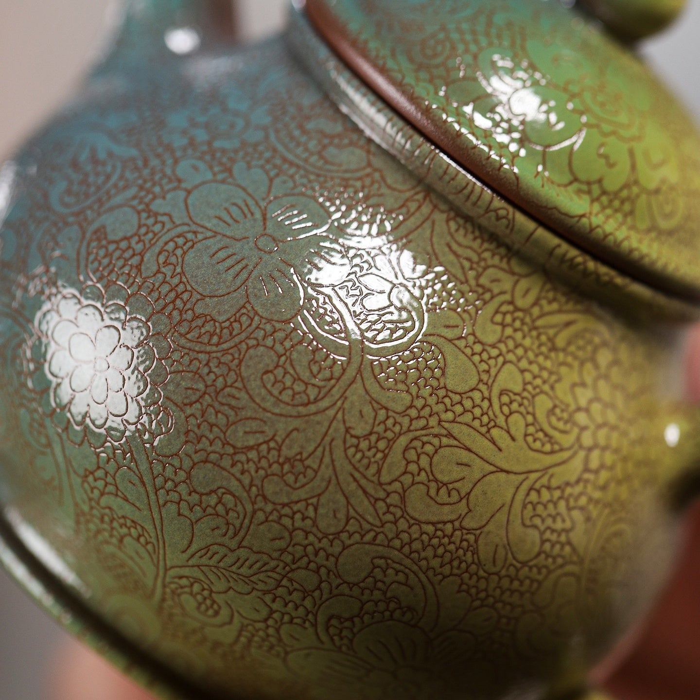 Pan Hu 190cc - Yixing Handmade Teapot 江苏宜兴