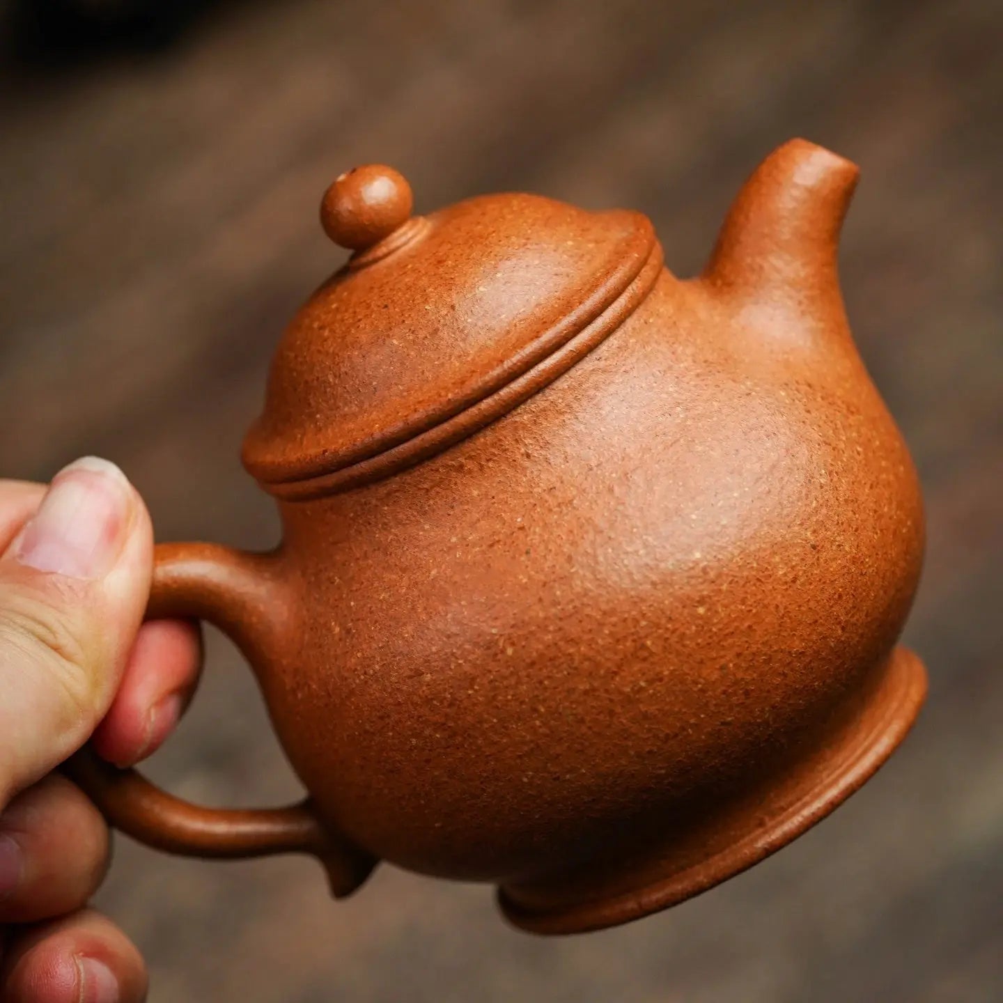 Pan Hu 190cc - Yixing Handmade Teapot 江苏宜兴