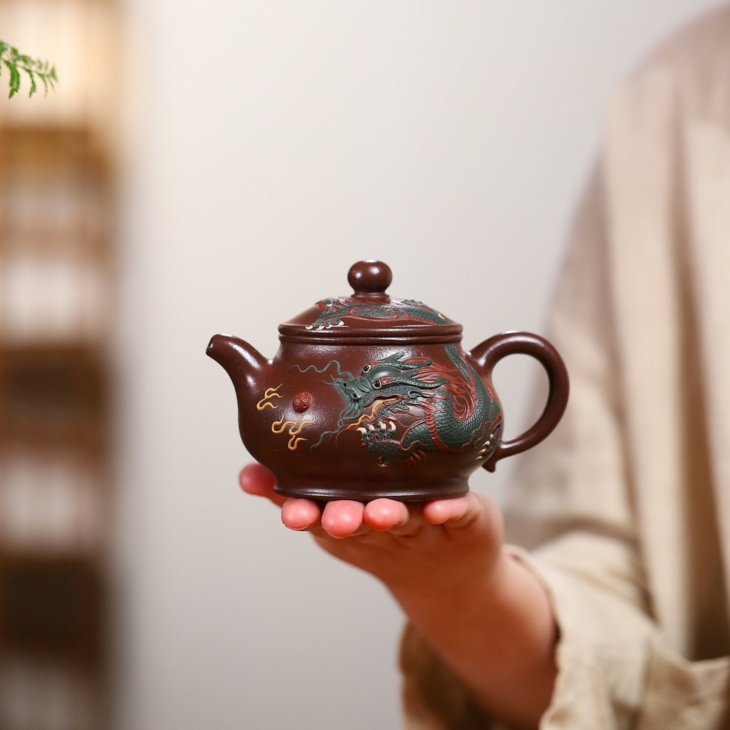 Pan Hu 250cc - Yixing Handmade Teapot 江苏宜兴