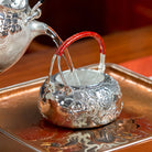 Pan Long 170cc - Handmade silver pot zycschina