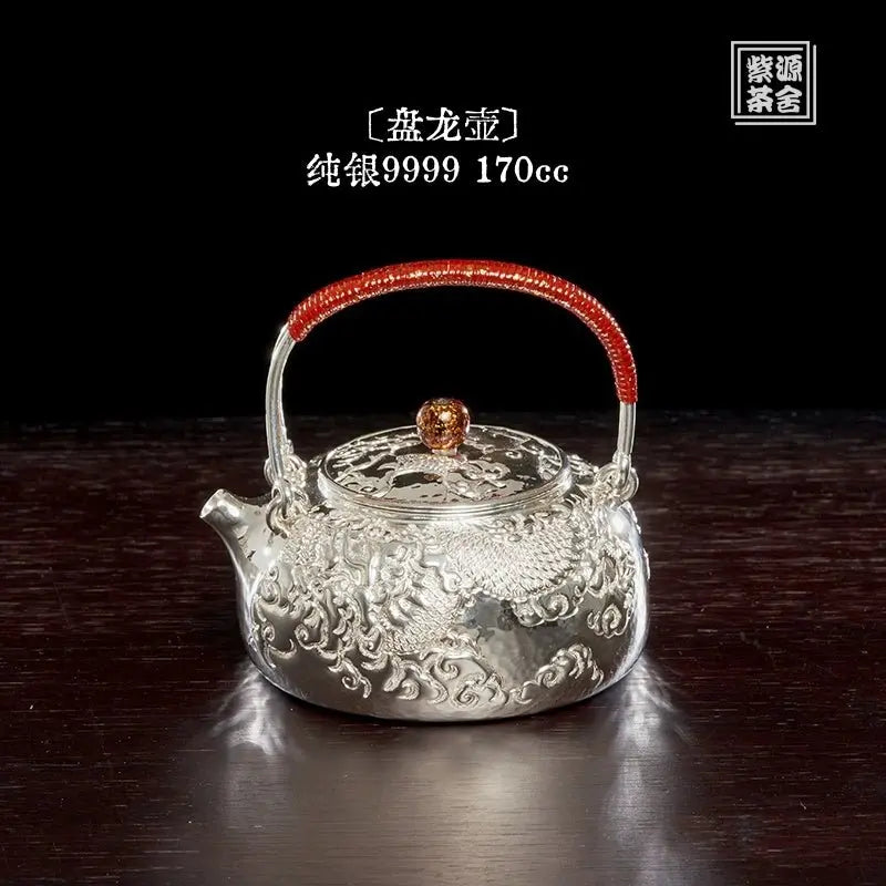 Pan Long 170cc - Handmade silver pot zycschina